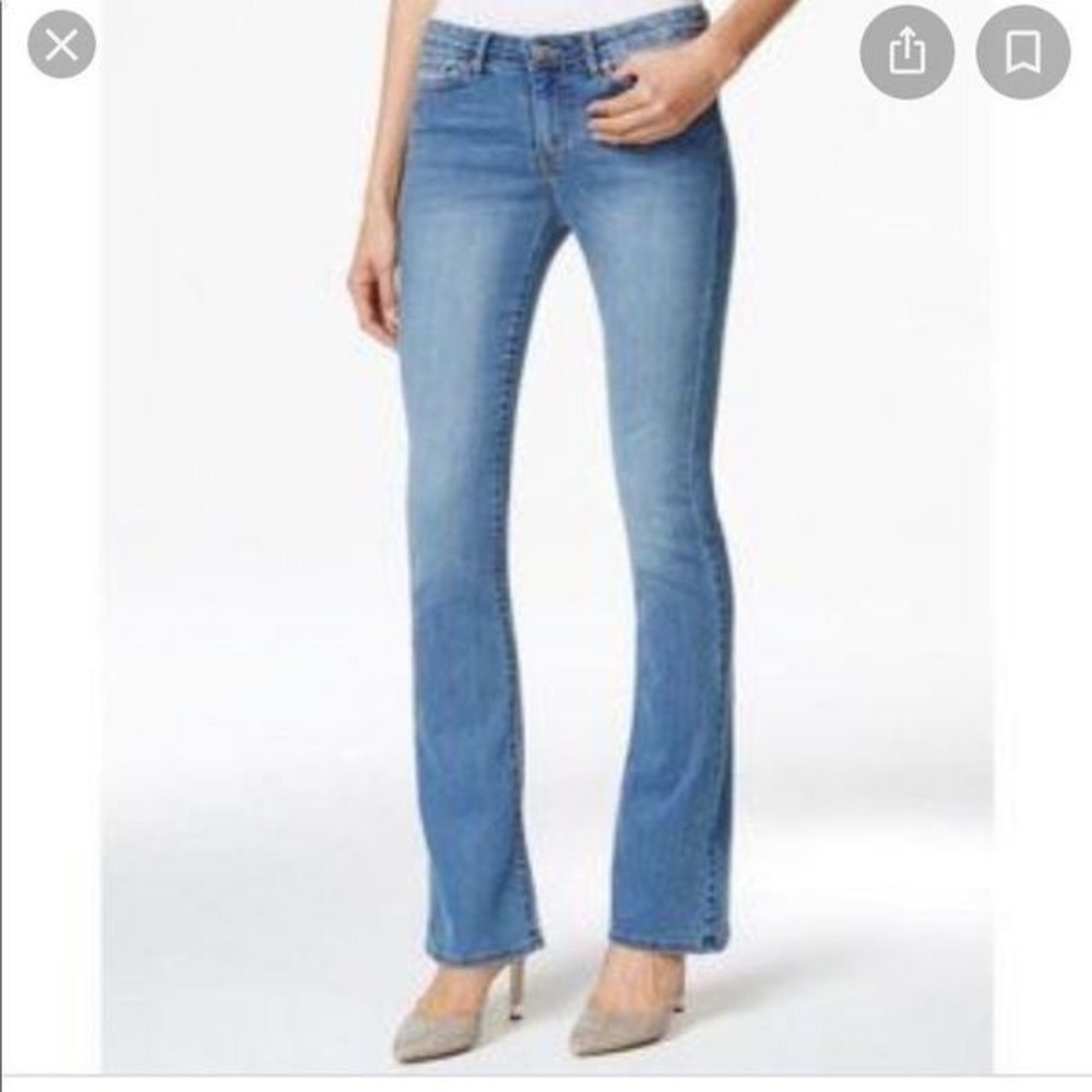 NWT Calvin Klein Modern Boot Blue Denim 31x30 Very Flattering Fit Vintage Look - Picture 2 of 8